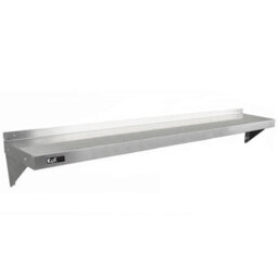 MonsterShop 2Xkukoo Commercial Stainless Steel Shelves Kitchen Wall Shelf Catering Corrosion Resistant & Free Microfiber Cloths 1940mmx300mm - thumbnail 6