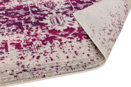 Red Floral Traditional Easy To Clean Rug For Dining Room-160Cm X 230Cm - thumbnail 5