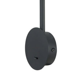 Luminosa Lighting Luminosa Eyes Wall Lamp Switched, 6W Led, 3000K, 390Lm, Sand Black, 3Yrs Warranty - thumbnail 3