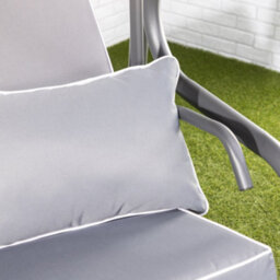Alfresia Turin Reclining Swing Seat With Grey Luxury Cushions - thumbnail 6