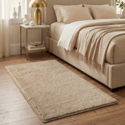 The Rug Edit Super Snug Washable Natural Area Rug - 67X130Cm - thumbnail 1