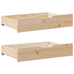 Berkfield Daybed With Trundle And Drawers Without Mattress 80X200 Cm - thumbnail 6