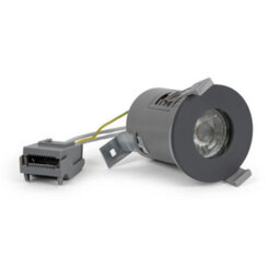 Graphite Grey Gu10  Fire Rated Downlight - Ip65 - Se Home - thumbnail 1