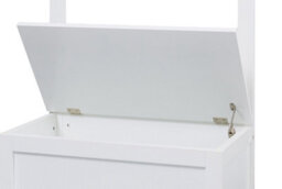 Nöa & Nani Noa & Nani Bathroom Storage And Towel Hook Cabinet In Classic White Karlstad - thumbnail 5