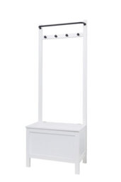 Nöa & Nani Noa & Nani Bathroom Storage And Towel Hook Cabinet In Classic White Karlstad - thumbnail 7