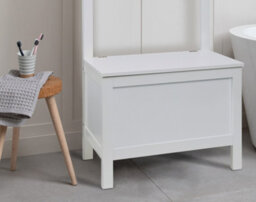 Nöa & Nani Noa & Nani Bathroom Storage And Towel Hook Cabinet In Classic White Karlstad - thumbnail 3