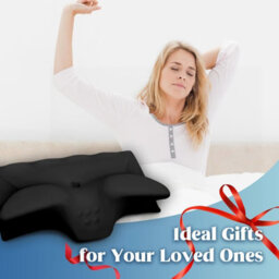 Amorly Memory Foam Cervical Pillow For Neck Pain Relief, Adjustable Ergonomic Orthopedic Neck Support Pillow For Side, Back - thumbnail 7