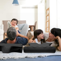 Amorly Memory Foam Cervical Pillow For Neck Pain Relief, Adjustable Ergonomic Orthopedic Neck Support Pillow For Side, Back - thumbnail 6