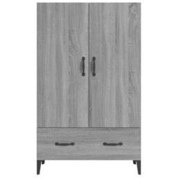 Berkfield Highboard Grey Sonoma 70X31X115 Cm Engineered Wood - thumbnail 5