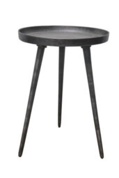 Aspect Furniture Maxine Tripods Metal Side Table,antique Silver - thumbnail 4