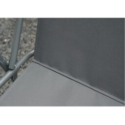 Gr8 Garden Set Of 2 Grey Outdoor Garden Camping Beach Folding Chair - thumbnail 5