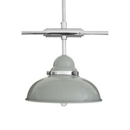 Orsina Grey Chrome Pendant Light With 3 Stainless Steel Shades, Vintage Industrial Ceiling Light For Kitchen Island - thumbnail 2