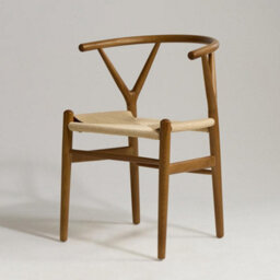 Where Saints Go Ltd Wish Mid-Century Dining Chair Natural Paper Coil Dark Frame Mid-Century Kitchen Chair - thumbnail 7