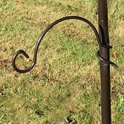 Selections Hanging Feeder Bracket Hook For Metal Bird Feeding Stations With Spiral Fixing - image 1