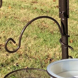 Selections Hanging Feeder Bracket Hook For Metal Bird Feeding Stations With Spiral Fixing - thumbnail 2