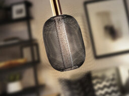 Luminosa Lighting Luminosa Micrón Slim Pendant Ceiling Light Gold, Black Led 3000K - Uk Stock - thumbnail 2