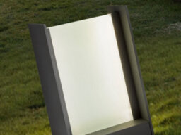 Luminosa Lighting Luminosa Matia Outdoor Pedestal Light Grey Led 3000K Ip 65 - Uk Stock - thumbnail 3