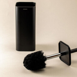 Cosmic Toilet Brush, Stainless Steel, Freestanding, Anti-Corrosion, Matt White, Nea Collection - thumbnail 4