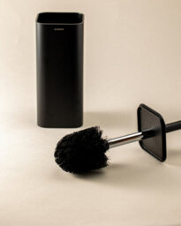 Cosmic Toilet Brush, Stainless Steel, Freestanding, Anti-Corrosion, Matt White, Nea Collection - thumbnail 3