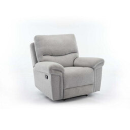 More4Homes Fosse 2 + 3  Seater Manual Recliner Fabric Modern Living Sofa Dark Grey - thumbnail 5