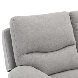 More4Homes Fosse 2 + 3  Seater Manual Recliner Fabric Modern Living Sofa Dark Grey - thumbnail 4