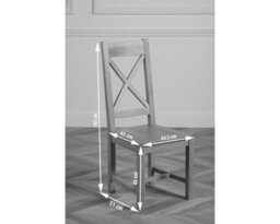 That's Furniture Berkeley Solid Oak Dining Chairs For Dining Room Or Kitchen - thumbnail 5