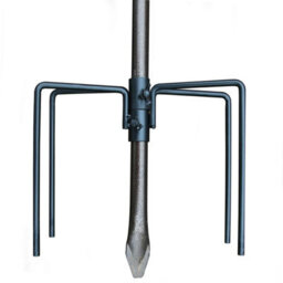 Crystals Wild Bird Feeder Stabiliser Base  Black Garden Stand With Feet Spikes For Feeding Stations - thumbnail 5