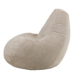 icon Gaming Bean Bag Recliner Jumbo Cord Stone - thumbnail 5