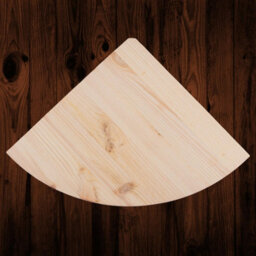 Woodeedoo Rustic Corner Shelves Set Of 2 Wall Mounted Display Boards With Brackets Solid Pine 30 X 30 X 1.4 Cm - thumbnail 4