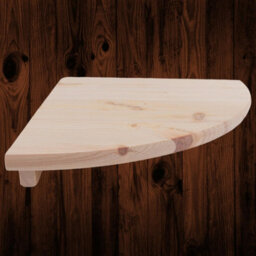 Woodeedoo Rustic Corner Shelves Set Of 2 Wall Mounted Display Boards With Brackets Solid Pine 30 X 30 X 1.4 Cm - thumbnail 6