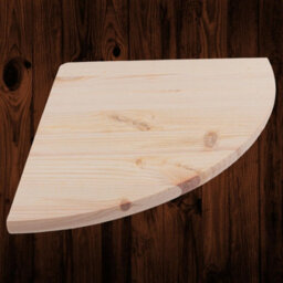 Woodeedoo Rustic Corner Shelves Set Of 2 Wall Mounted Display Boards With Brackets Solid Pine 30 X 30 X 1.4 Cm - thumbnail 5