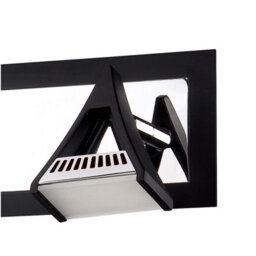 Luminosa Lighting Luminosa Filippo Linear Spot Light 4 Light Led 20W 3000K, 1750Lm, Matt Black/polished Chrome - thumbnail 9