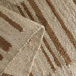 Where Saints Go Ltd Kova Rug Brown And Natural Abstract Large Living Room Area Design 120 X 170Cm - thumbnail 2