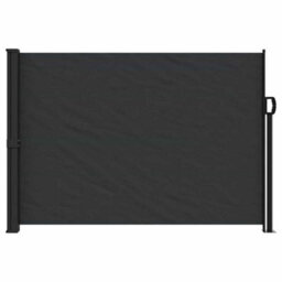 Walplus Retractable Side Awning Garden Sun Shade Canopy Gazebo For Back Door, Porch, Patio Black 140X600 Cm - thumbnail 3