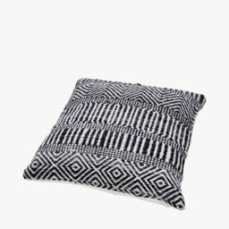 Pacific Lifestyle Indoor And Outdoor Black And White Inca Pattern Scatter Cushion - thumbnail 3