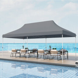 Costway 3M X 6M Pop-Up Canopy Tent Folding Instant Sun Shelter W/ Carrying Bag - thumbnail 1