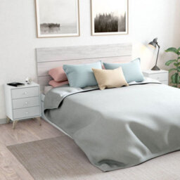 Amos Mann Furniture Elmi Artic White Bedside Cabinet Bedside Cupboard Nightstand - thumbnail 3