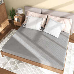 Costway Super King Size Mattress Protector Super Soft Velvet Mattress Topper - thumbnail 8