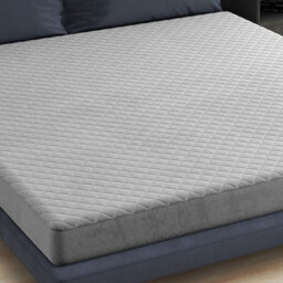 Costway Super King Size Mattress Protector Super Soft Velvet Mattress Topper - thumbnail 9