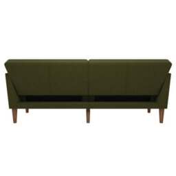 Novogratz Regal Sofa Bed In Fabric Green - thumbnail 6
