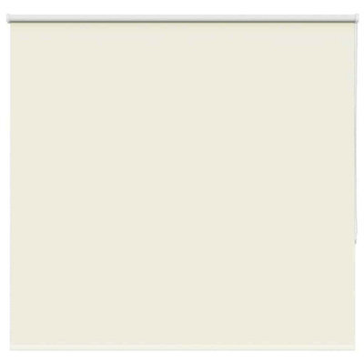 Berkfield Roller Blind Blackout Off White 155x150 cm Fabric Width 151.6 cm Polyester - image 1