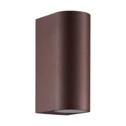 Nordlux Dion Outdoor Aluminium Wall Light Weatherproof Brown,mains - thumbnail 2
