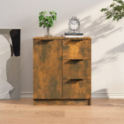 Walplus Sideboard Smoked Oak Engineered Wood - thumbnail 1