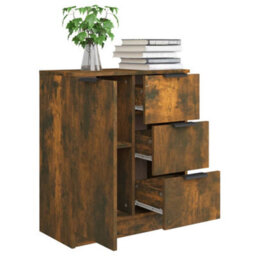 Walplus Sideboard Smoked Oak Engineered Wood - thumbnail 7