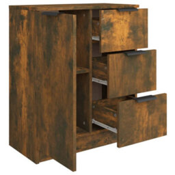Walplus Sideboard Smoked Oak Engineered Wood - thumbnail 5