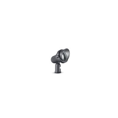 Ideal Lux Terra 1 Light Small Outdoor Spiked Ground Light Anthracite Ip65, Gu10