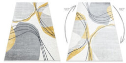 RugsX Carpet Fusion 5868 White Yellow - Lines, Modern, Abstract 200X290 Cm - thumbnail 3