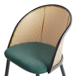 Beliani Set Of 2 Dining Chairs Cornell Metal Green - thumbnail 7