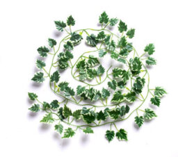 Best Artificial 7Ft - 210Cm Variegated Grape Ivy Garland String Strand Twine Decoration - Il01 - thumbnail 4