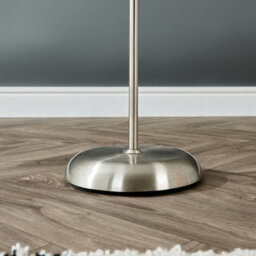 Valuelights Mozz Brushed Chrome Mother And Child Floor Lamp - thumbnail 5